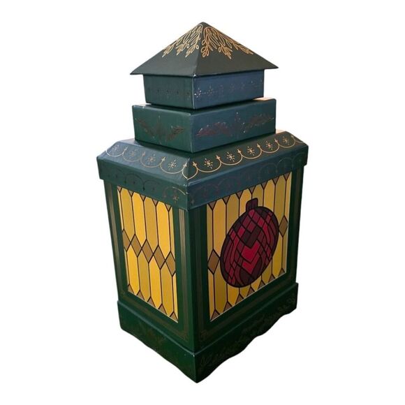 Harry & David 3 Tier Empty Cardboard Christmas Holiday Gift Box - Picture 1 of 5